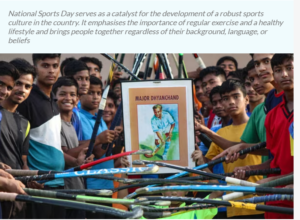 National Sports Day 2023