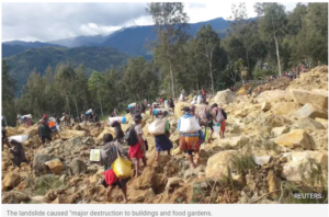 Papua New Guinea | 2000 People live burried in a terriblne landslide