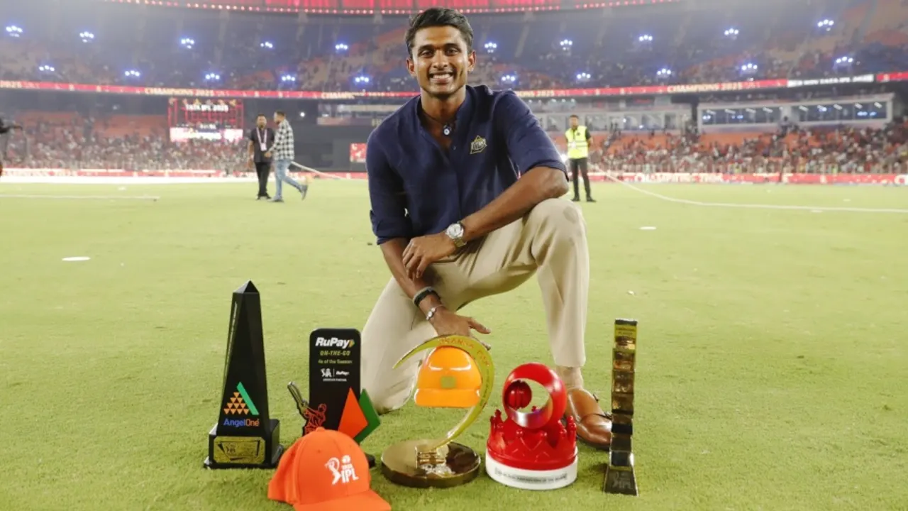 Virat Kohli and Suryakumar Yadav celebrate milestones during IPL 2025, a season marked by record 200+ scores, sixes, and batting feats