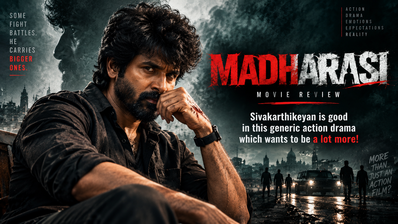 Madharasi movie review featuring Sivakarthikeyan in an action drama